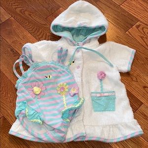 le top Bathing Suit and Coverup